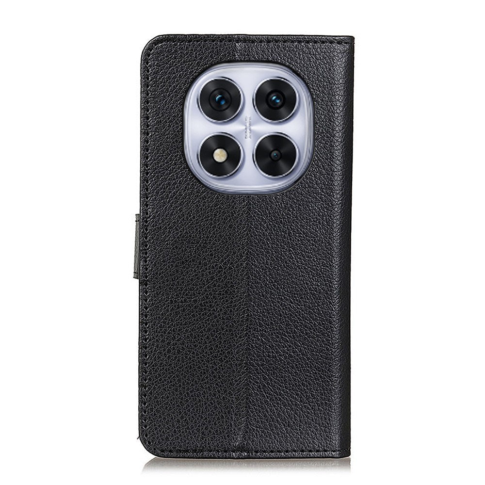 EIDERWOOD Xiaomi Redmi Note 14 Pro (5G) / Poco X7 Kunstlæder Flip Cover m. Kortholder - Sort