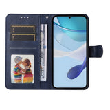 Realme 14X (5G) / C75 - EIDERWOOD Faux Leather Flip Cover m. Stropp - Blå