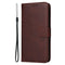 Motorola Moto E14 (4G) / G04 (4G) / G04s (4G) / G24 (4G) - EIDERWOOD Faux Leather Flip Cover m. Stropp - Brun