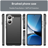 EIDERWOOD Xiaomi Poco X7 Pro Brushed Carbon Bagside Cover - Sort