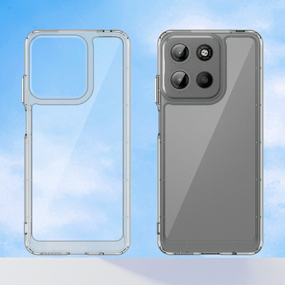 EIDERWOOD Motorola Moto G15 / G05 / E15 Hybrid plastbakdeksel - gjennomsiktig