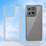 EIDERWOOD Motorola Moto G15 / G05 / E15 Hybrid plastbakdeksel - gjennomsiktig