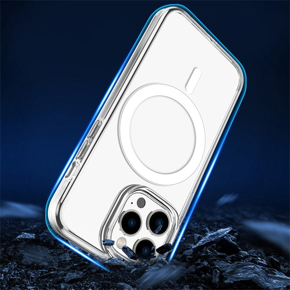 iPhone 14 Pro EIDERWOOD Hybrid Magnetic Mobil Case - MagSafe Kompatibel - Gennemsigtig
