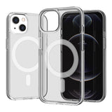 iPhone 14 EIDERWOOD Hybrid Magnetic Mobil Case - MagSafe Kompatibel - Gennemsigtig