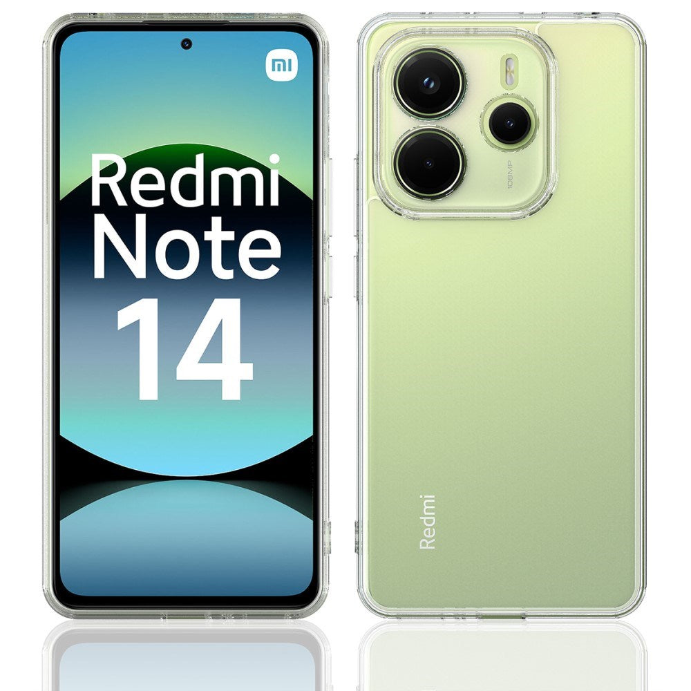 Xiaomi Redmi Note 14 (4G) - EIDERWOOD Fleksibelt Plastik Cover - Gennemsigtig