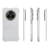 Realme 14 Pro+ (5G) EIDERWOOD Plastik Bagside Cover m. Stødabsorberende Hjørner - Gennemsigtig