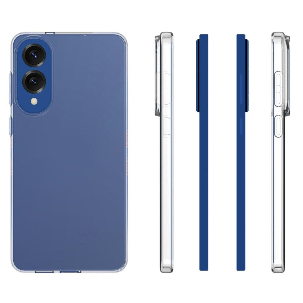 Samsung Galaxy S25 Edge - EIDERWOOD Fleksibelt plastdeksel - Gjennomsiktig