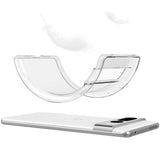 Google Pixel 7 Pro fleksibelt TPU-plastbakdeksel – gjennomsiktig