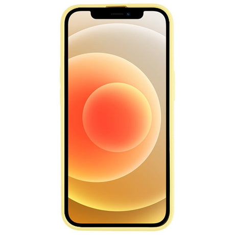 EIDERWOOD iPhone 12 Mini fleksibelt plastdeksel - gul