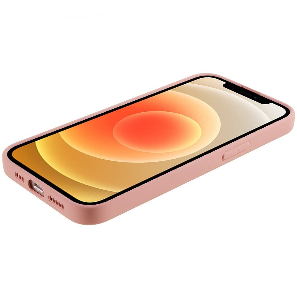 EIDERWOOD iPhone 12 Mini fleksibelt plastdeksel - rosa