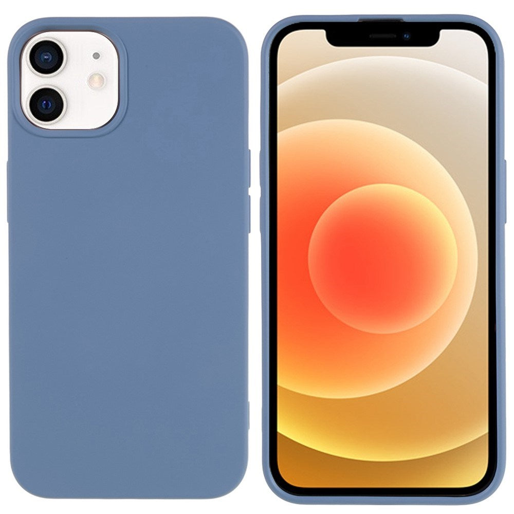 EIDERWOOD iPhone 12 Mini fleksibelt plastdeksel - grå