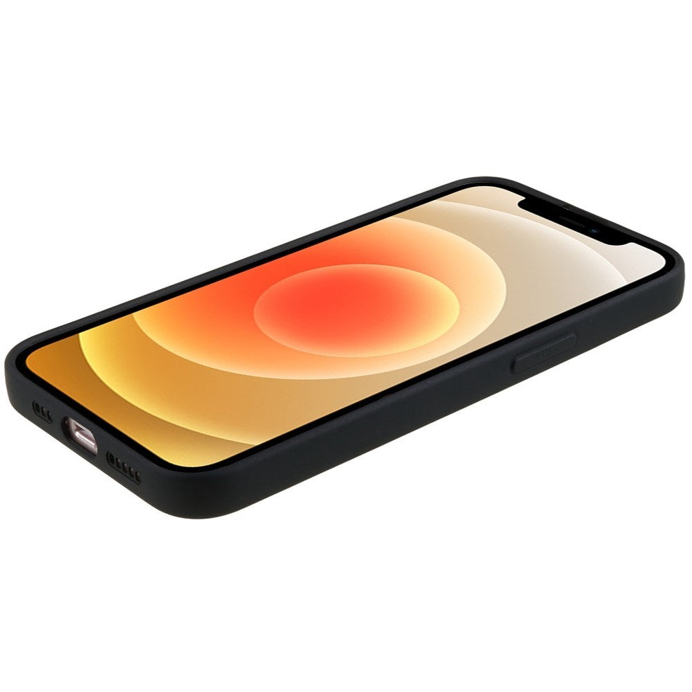 EIDERWOOD iPhone 12 Mini fleksibelt plastdeksel - svart