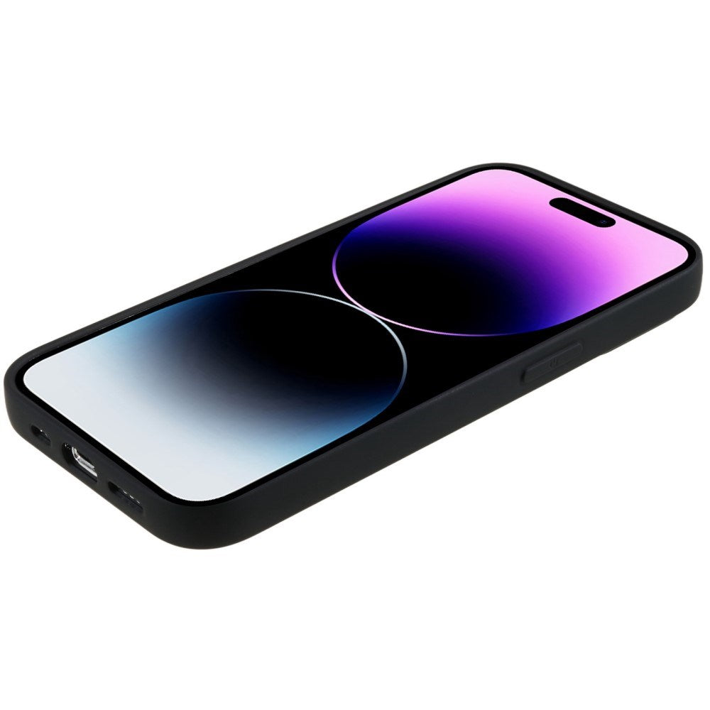 EIDERWOOD iPhone 14 Pro Max Fleksibelt Plast Bagside Cover - Sort