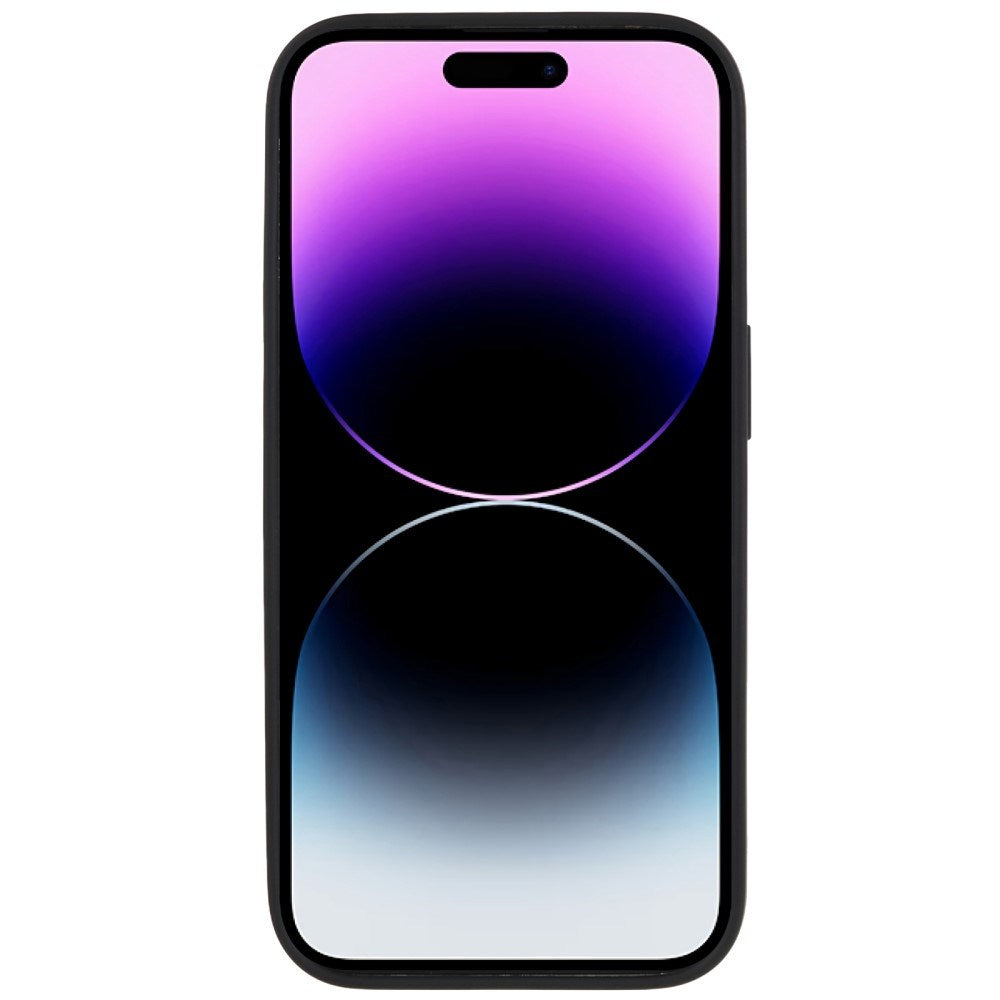 EIDERWOOD iPhone 14 Pro Max Fleksibelt Plast Bagside Cover - Sort