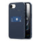 iPhone 17e / 16e DUX DUCIS Bagsidecover m. Kortholder & RFID-Blocker - MagSafe Kompatibel - Blå