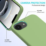 EIDERWOOD iPhone 16e silikonetui - Fôret innside - Grønn