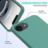 EIDERWOOD iPhone 16e Silikonveske - Fôret innside - Mørkegrønn