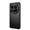 Xiaomi 15 Ultra - Mofi Brushed Carbon Fiber Plast Cover - Sort