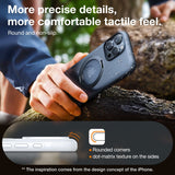 TORRAS - iPhone 16e - Hybrid Plastik Cover m. Kickstand - MagSafe Kompatibel - Hvid