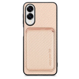EIDERWOOD Samsung Galaxy S25 Edge Bagside Cover m. Aftagelig Kortholder - Beige