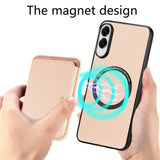 EIDERWOOD Samsung Galaxy S25 Edge Bagside Cover m. Aftagelig Kortholder - Beige