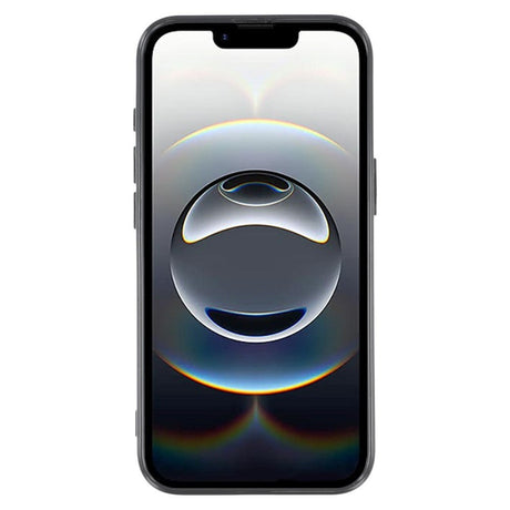 EIDERWOOD IPhone 16e Fleksibelt Plastik Bagside Cover m. Glimmer - Sort