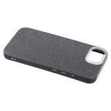 EIDERWOOD IPhone 16e Fleksibelt Plastik Bagside Cover m. Glimmer - Sort