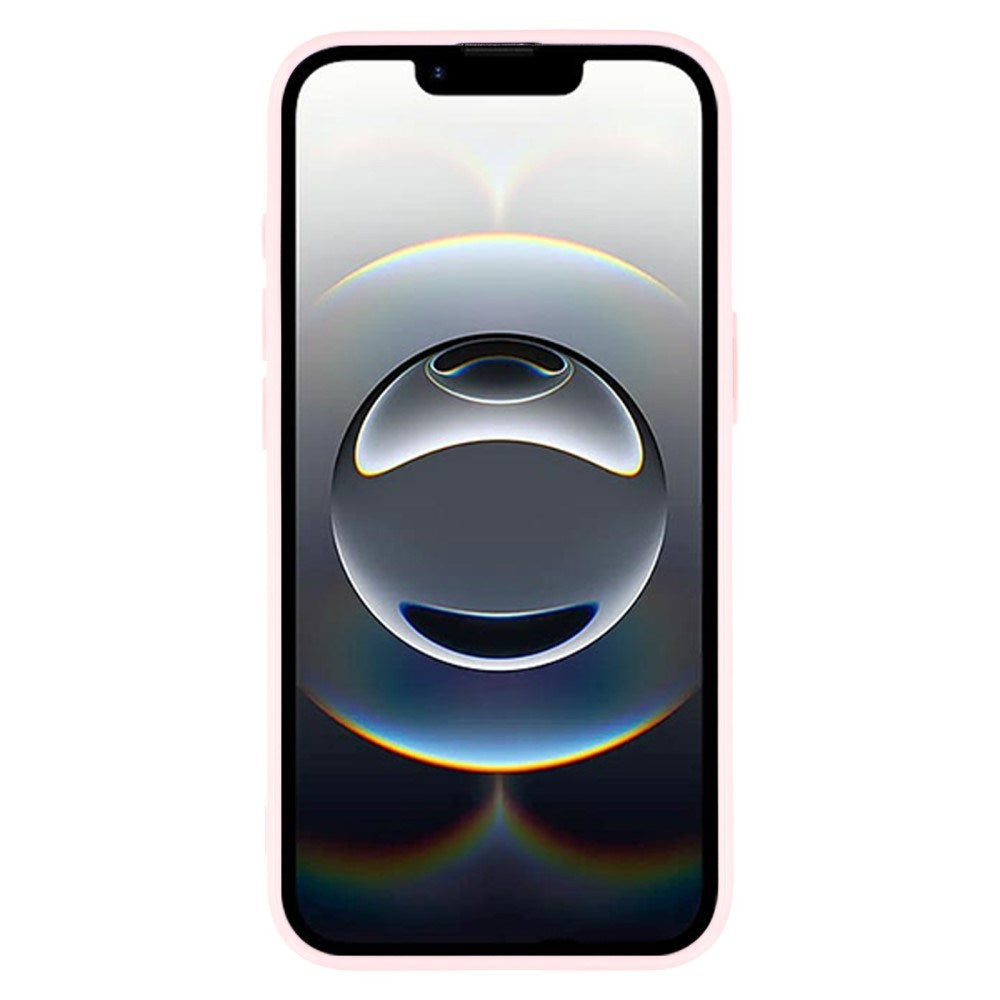 EIDERWOOD IPhone 16e Fleksibelt Plastik Bagside Cover m. Glimmer - Lyserød