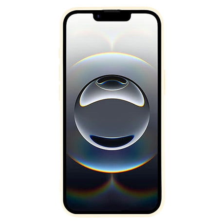 EIDERWOOD IPhone 16e Fleksibelt Plastik Bagside Cover m. Glimmer - Gul