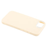 EIDERWOOD IPhone 16e Fleksibelt Plastik Bagside Cover m. Glimmer - Gul