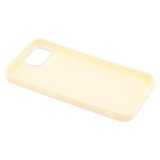 EIDERWOOD IPhone 16e Fleksibelt Plastik Bagside Cover m. Glimmer - Gul