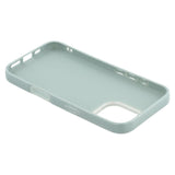 EIDERWOOD IPhone 16 Fleksibelt Plastik Bagside Cover m. Glimmer - Lysegrøn