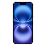 EIDERWOOD IPhone 16 Fleksibelt Plastik Bagside Cover m. Glimmer - Hvid