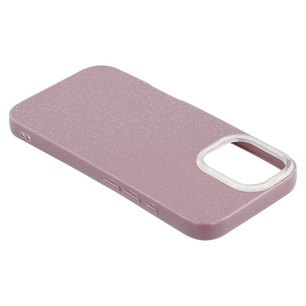 EIDERWOOD IPhone 16 Fleksibelt Plastik Bagside Cover m. Glimmer - Lilla