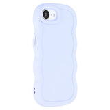 EIDERWOOD iPhone 17e / 16e Fleksibelt Plastik Wavy Mobil Cover - Lilla