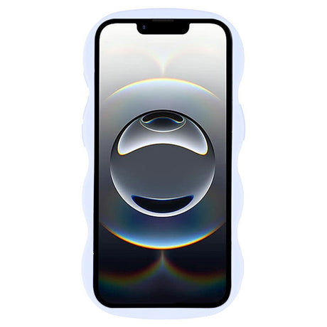 EIDERWOOD iPhone 17e / 16e Fleksibelt Plastik Wavy Mobil Cover - Lilla