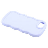 EIDERWOOD iPhone 17e / 16e Fleksibelt Plastik Wavy Mobil Cover - Lilla