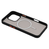 EIDERWOOD - iPhone 16 Pro - Mat Hybrid Plastik Cover - MagSafe Kompatibel - Sort