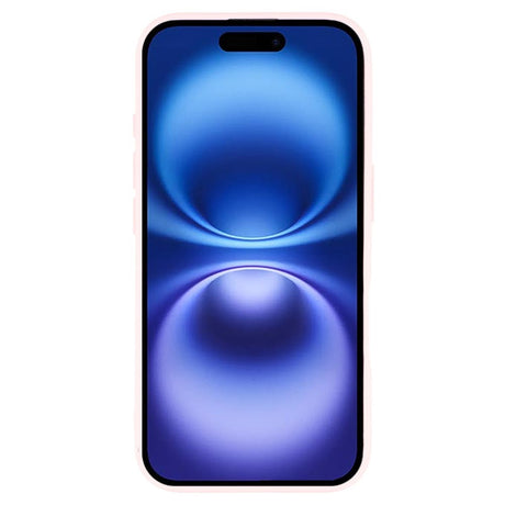 EIDERWOOD IPhone 16 Pro Fleksibelt Plastik Bagside Cover m. Glimmer - Lyserød