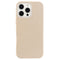 EIDERWOOD IPhone 16 Pro Fleksibelt Plastik Bagside Cover m. Glimmer - Beige