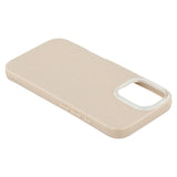 EIDERWOOD IPhone 16 Pro Fleksibelt Plastik Bagside Cover m. Glimmer - Beige