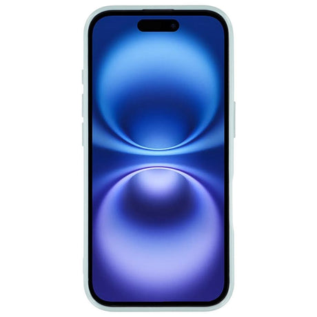 EIDERWOOD IPhone 16 Pro Fleksibelt Plastik Bagside Cover m. Glimmer - Lysegrøn