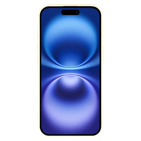 EIDERWOOD IPhone 16 Pro Fleksibelt Plastik Bagside Cover m. Glimmer - Gul