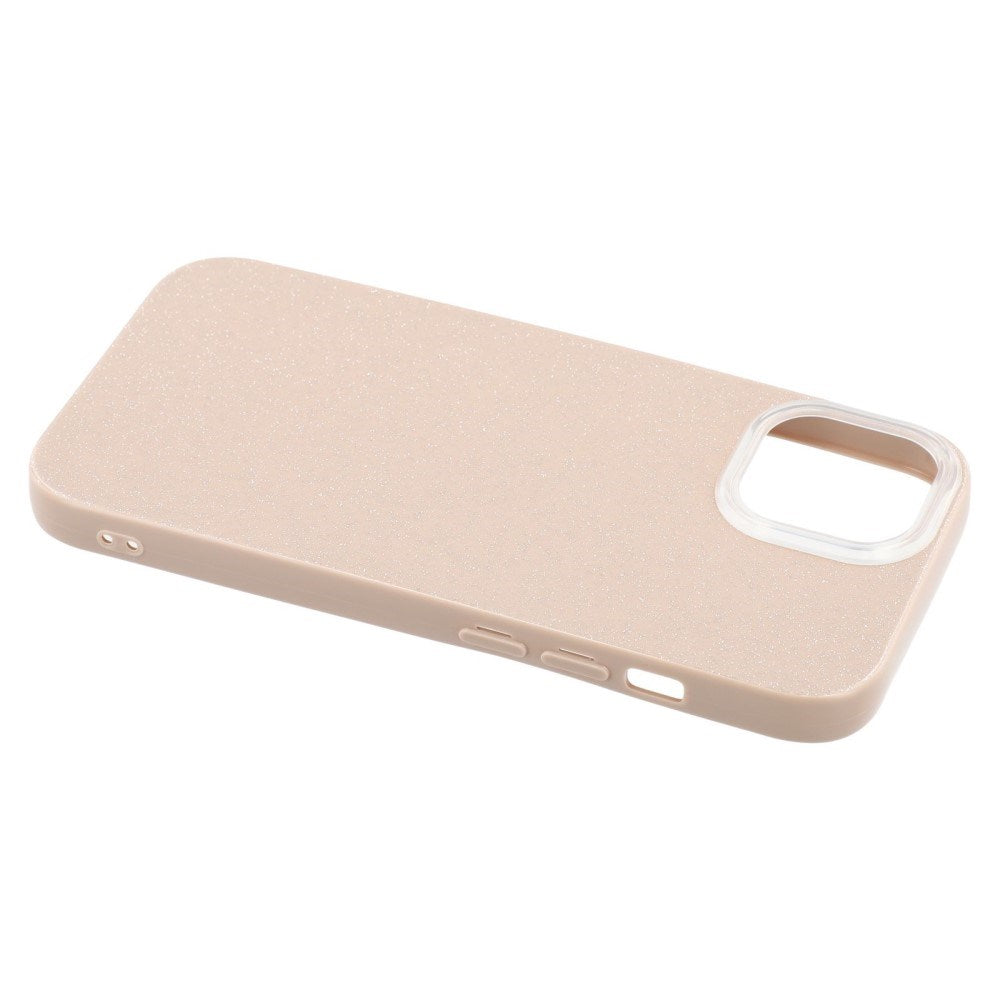 EIDERWOOD iPhone 14 / 13 Fleksibelt Plastik Bagside Cover m. Glimmer - Brun