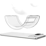 Google Pixel 7 fleksibel TPU-plastbakdeksel – gjennomsiktig