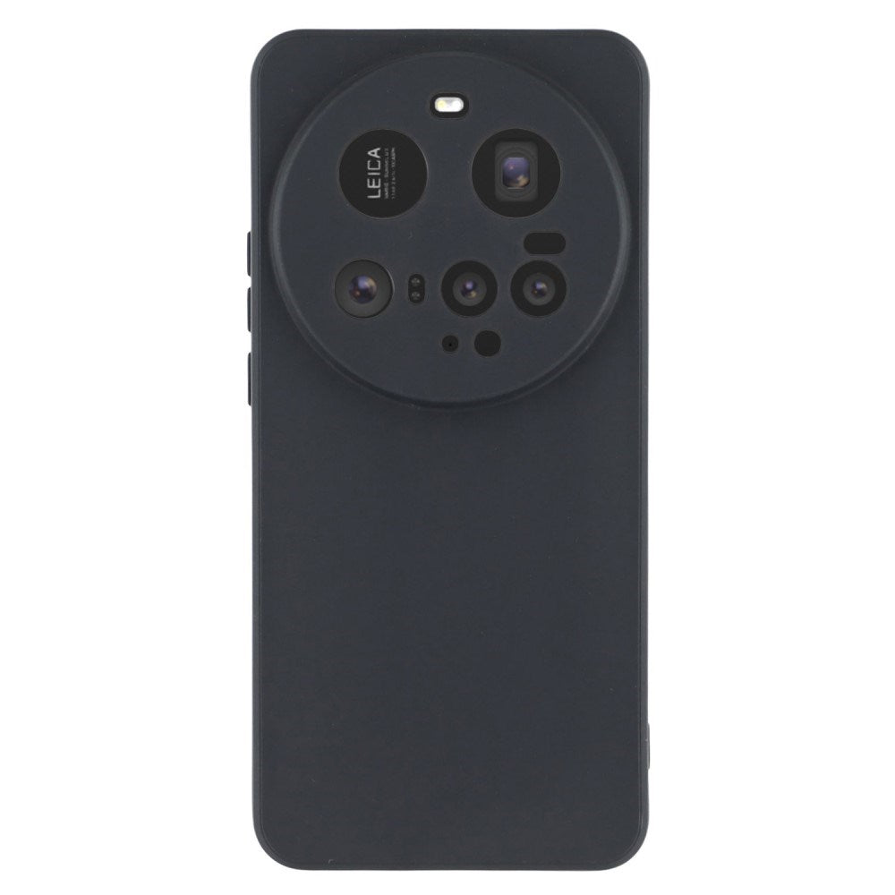 EIDERWOOD Xiaomi 15 Ultra Fleksibelt Plastik Bagside Cover - Sort