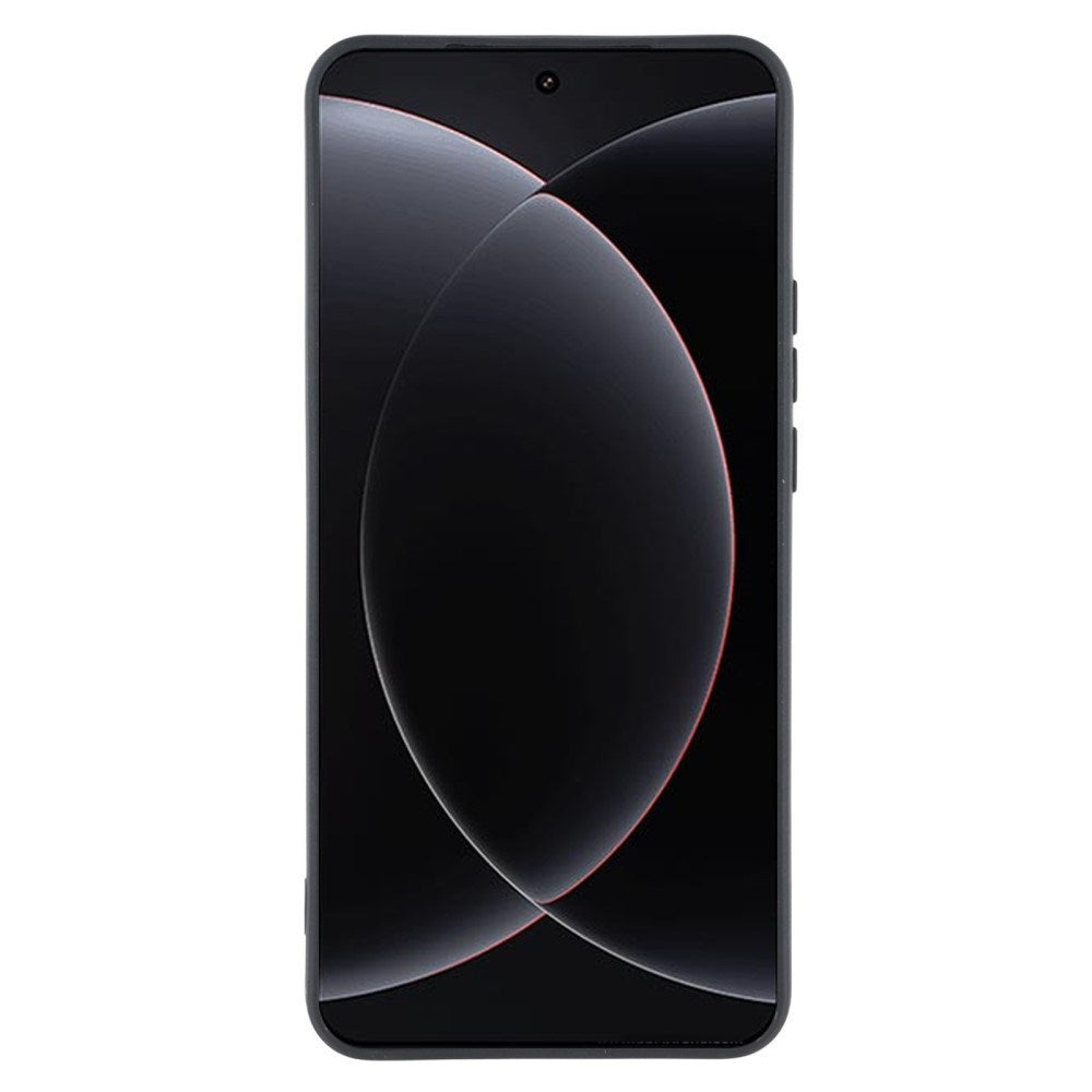 EIDERWOOD Xiaomi 15 Ultra Fleksibelt Plastik Bagside Cover - Sort