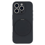 EIDERWOOD iPhone 16 Pro Hybrid Bagside Cover inkl. Kickstand m. Spejl - Sort