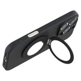 EIDERWOOD iPhone 16 Pro Hybrid Bagside Cover inkl. Kickstand m. Spejl - Sort