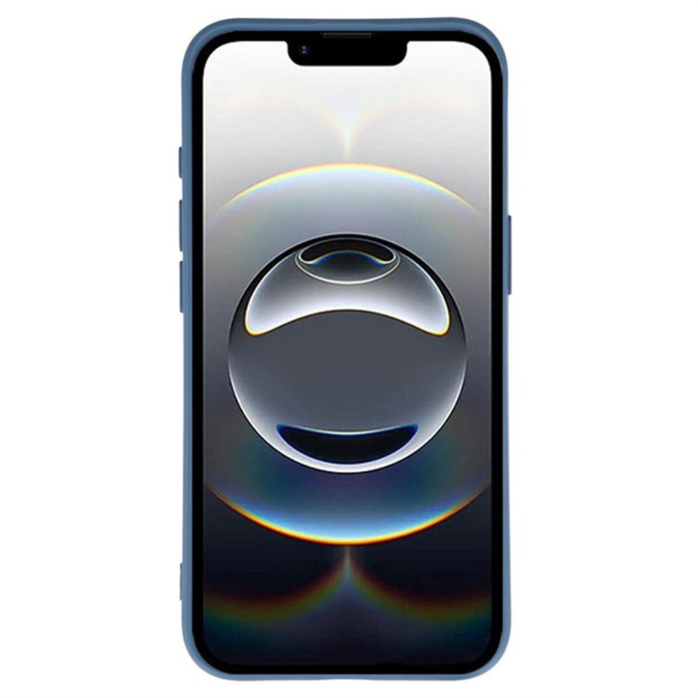 iPhone 16e Beskyttelsessæt m. Fleksibelt Plast Bagside Cover & Skærmbeskyttelse - Blå